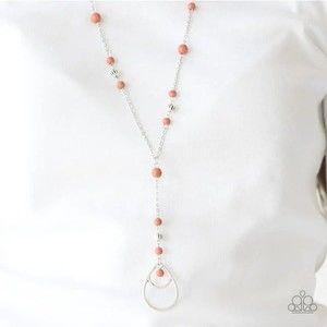 Sandstone Savannahs - Orange Necklace